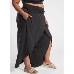 NWT Athleta Release Pant Black Womens Size 3X Yoga Minimalist Athleisure Relaxed